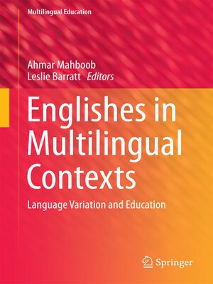 cover image of Englishes in Multilingual Contexts